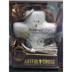 Demdaco Now and Forever Artful Cross * Now & Forever